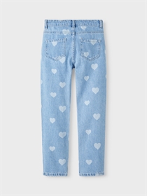 NAME IT Hjerte Jeans Bella Light Blue Denim